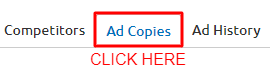 Ad copies by SEMrush SEO Tool 1