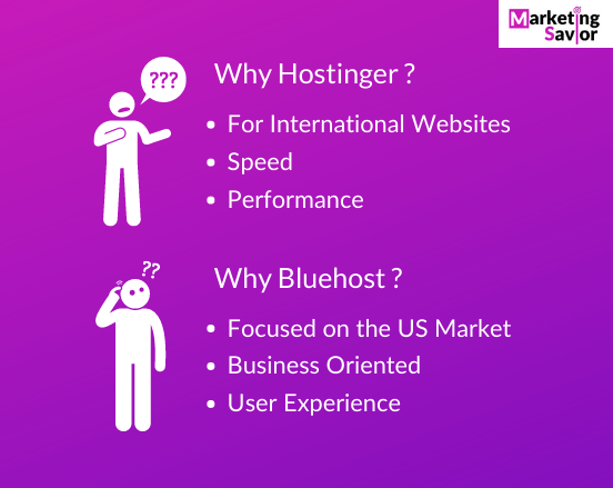 Why Hostinger and Bluehost